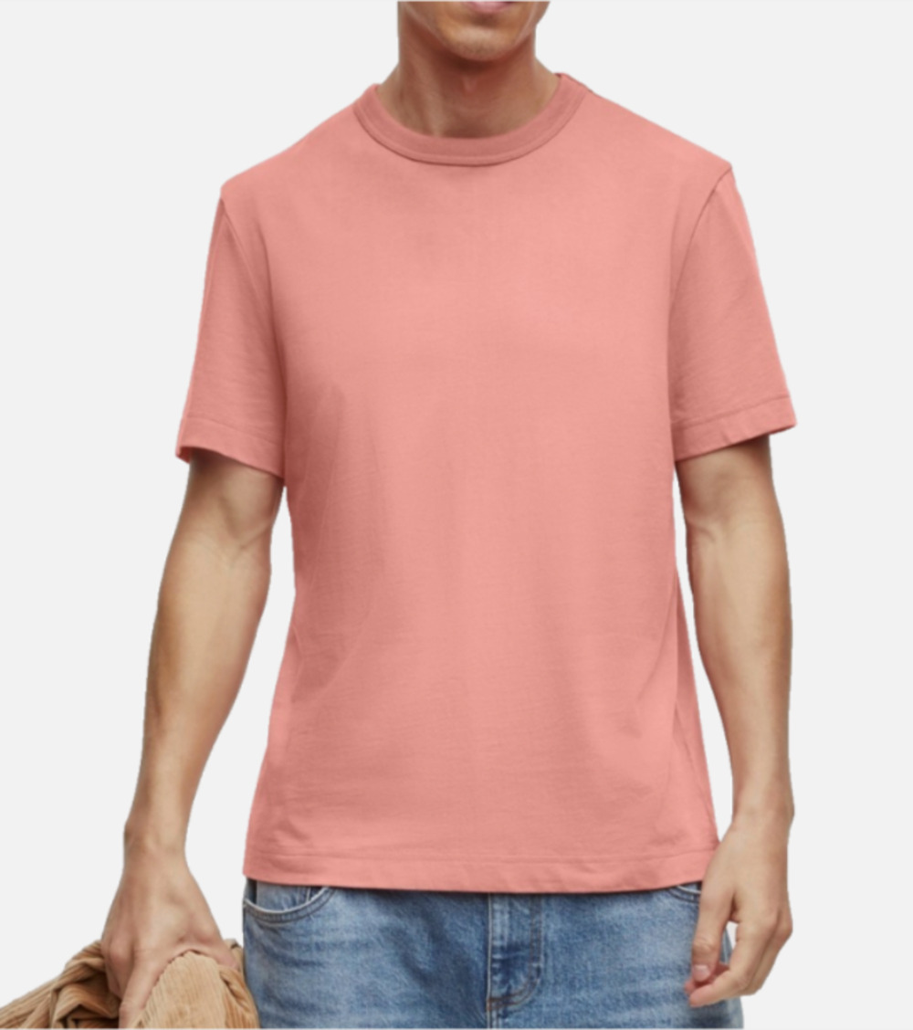 Mode of One Men's Regular Fit T-Shirt Sunbaked Clay Size S